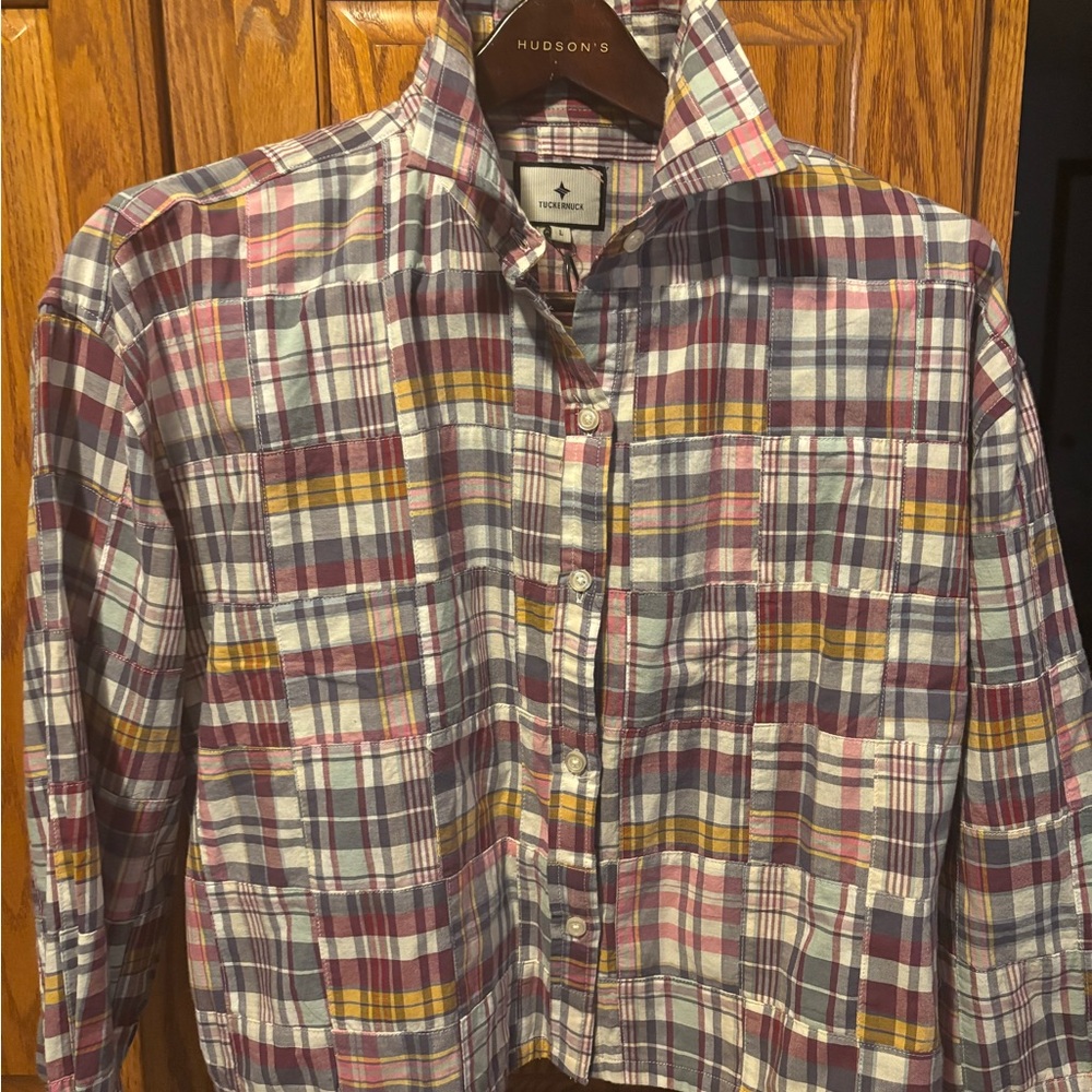 Tuckernuck Multicolor Plaid Women's Top